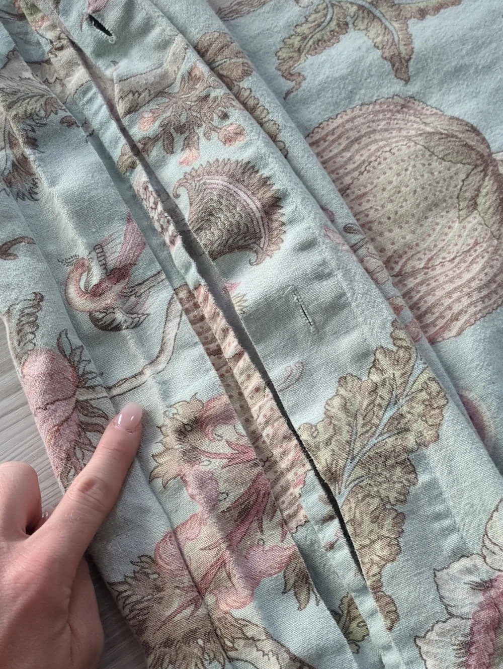 Pottery Barn Cosette Palampore Full Queen Duvet 2 Euro Shams Linen Cotton RARE
